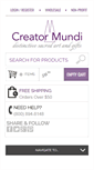 Mobile Screenshot of creatormundi.com